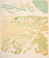 Fairfield Porter Landscape Lithograph, Signed Edition - Sold for $1,500 on 11-06-2021 (Lot 356).jpg